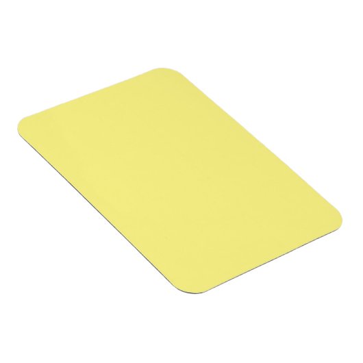 Light Yellow #FFF888, Marzipan Magnet (Rechte Seite)
