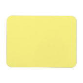 Light Yellow #FFF888, Marzipan Magnet (Horizontal)