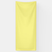 Light Yellow #FFF888, Marzipan Vinyl Banner (Vertikal)