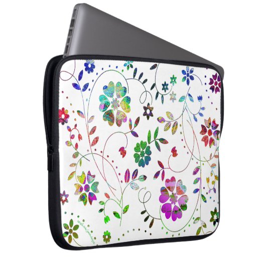 'LightBloom Laptopschutzhülle (Vorne Rechts)