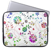 'LightBloom Laptopschutzhülle (Vorderseite)