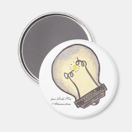 Lightbroken Magnet (Vorderseite/Rückseite)