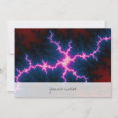 Lightcleave - Fraktal Art Einladung (Vorderseite)