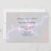 Lightcleave - Fraktal Art Einladung (Rückseite)