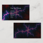Lightcleave - Fraktal Art Visitenkarte (Vorne/Hinten)