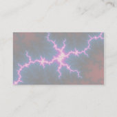 Lightcleave - Fraktal-Kunst Visitenkarte (Rückseite)