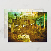 Lighted Interior of Carlsbad Caverns National Park Postkarte (Vorne/Hinten)