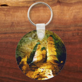 Lighted Interior of Carlsbad Caverns National Park Schlüsselanhänger (Vorderseite)