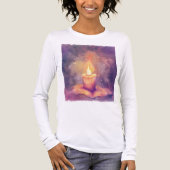 Lighten Sie die Absicht Tri-Blend Shirt (Vorderseite)