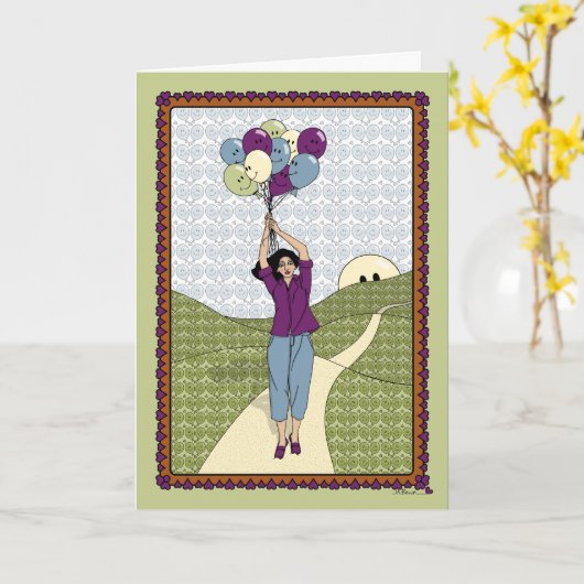 Lighten Up_A_Greeting Karte (Gelbe Blume)