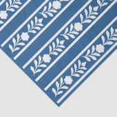 Lighter Blue Bone Inlay Floral Decoupage  Seidenpapier (Detail)