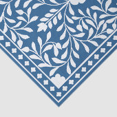 Lighter Blue Traditional Bone Inlay Decoupage  Seidenpapier (Ausschnitt)