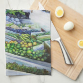 Lighter Side of Lavender Street, Singapur Küchentuch (Viertel Falte)