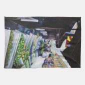 Lighter Side of Lavender Street, Singapur Küchentuch (Horizontal)