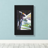 Lighter Side of Lavender Street, Singapur Leinwanddruck (Insitu (Holzboden))