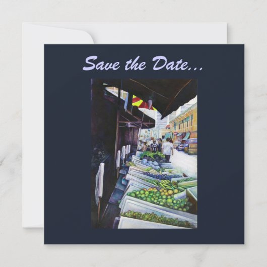 Lighter Side of Lavender Street, Singapur Save The Date (Vorderseite)