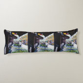 Lighter Side of Lavender Street, Singapur Seitenschläferkissen (Rückseite)