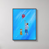 Lighter than Air Painting by Alfred Fox Leinwanddruck (Vorderseite)