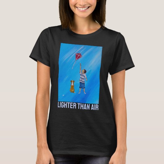 Lighter than Air Painting by Alfred Fox T-Shirt (Vorderseite)