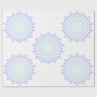 LightGreenLightPurple Diamond Edge Wrapping Paper Geschenkpapier