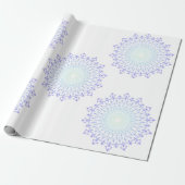 LightGreenLightPurple Diamond Edge Wrapping Paper Geschenkpapier (Ungerollt)
