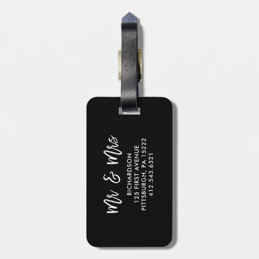 Lighthearted Bliss | Foto Gepäckanhänger (Rückseite vertikal)