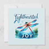 Lighthearted Joy - Artistic Dragonfly (Vorderseite)