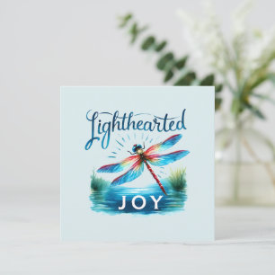 Lighthearted Joy - Artistic Dragonfly