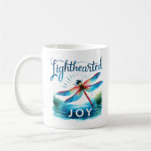 Lighthearted Joy - Artistic Dragonfly Kaffeetasse (Links)