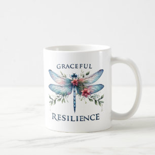 Lighthearted Joy - Artistic Dragonfly Kaffeetasse