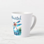 Lighthearted Joy - Artistic Dragonfly Milchtasse (Rechte Ecke)