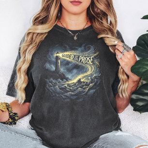 Lighthouse And Prose Literarische Kunst T-Shirt