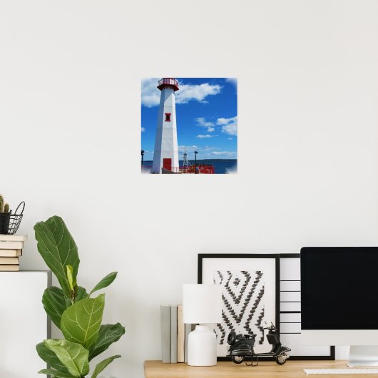 Lighthouse Art Poster Print (Heimbüro)