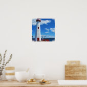 Lighthouse Art Poster Print (Küche)