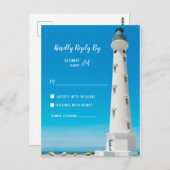Lighthouse Aruba Hochzeit in Urlaubsort UAWG Postkarte (Vorne/Hinten)