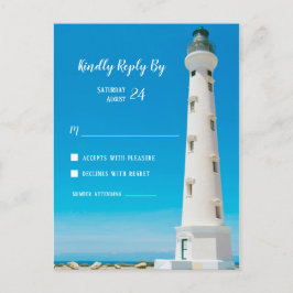 Lighthouse Aruba Hochzeit in Urlaubsort UAWG Postkarte