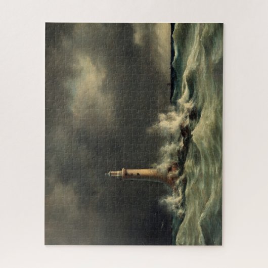 Lighthouse at Stora-Balt Puzzle (Vertikal)