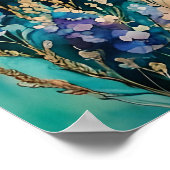 Lighthouse Bay Wildblume Garden Poster (Ecke)