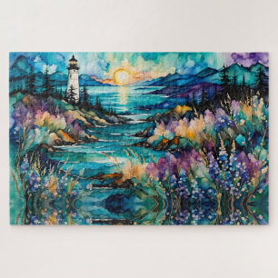 Lighthouse Bay Wildblume Garden Puzzle