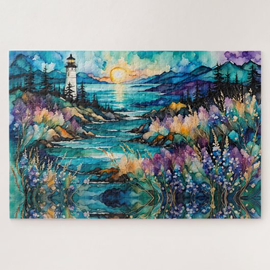 Lighthouse Bay Wildblume Garden Puzzle (Horizontal)