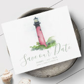 Lighthouse Beach Hochzeit in Florida Save The Date