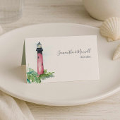 Lighthouse Beach Hochzeitstisch-Platzkarten Platzkarte