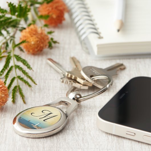 Lighthouse Beach Key Chain Schlüsselanhänger (Seite)