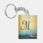 Lighthouse Beach Key Chain Schlüsselanhänger (Vorderseite links)
