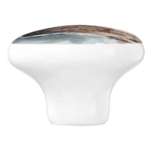 Lighthouse Beach Küste Landschaft Keramikknauf (Seitenansicht)