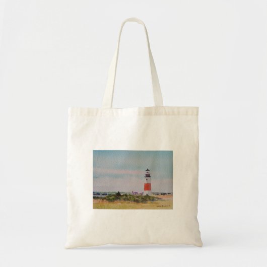 Lighthouse Beach Tote Bag Tragetasche (Vorne)