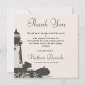 Lighthouse Beerdigung Danke, Karten (Vorderseite)