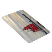 Lighthouse bekannt als Big Red in Holland Michigan Magnet (Rechte Seite)