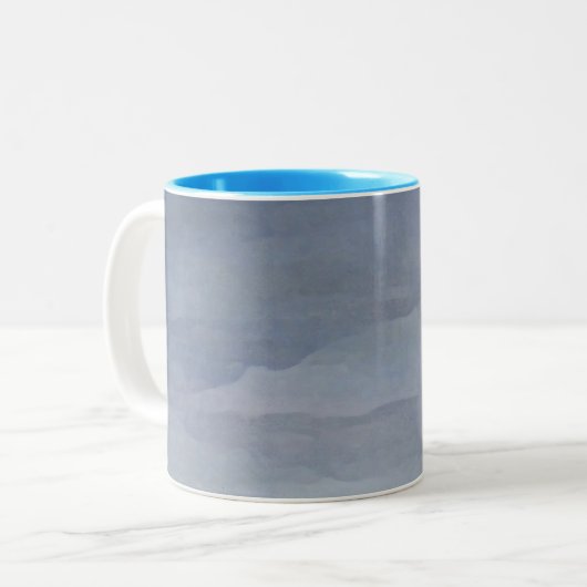 Lighthouse blue iphone zweifarbige tasse (Vorderseite Links)