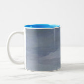Lighthouse blue iphone zweifarbige tasse (Links)